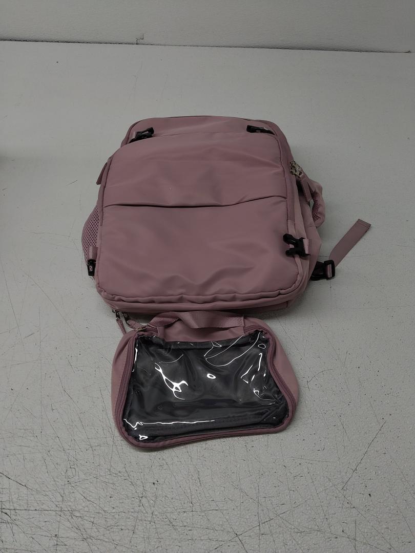 Travel Backpack for Women, Flight Approved Carry On Backpack with USB Charging Hole, Lightweight Travel Bag, Waterproof Causal Bookbag for College, Travel, Work