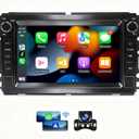 4Core+64G Car Radio for GMC Acadia 2007-2012 Chevrolet Traverse 2008-2012 Buick Enclave 2008-2012 Chevy Impala 2006-2012 CarPlay Android Auto 7 Inch TouchSreen with GPS Navigation Backup Camera