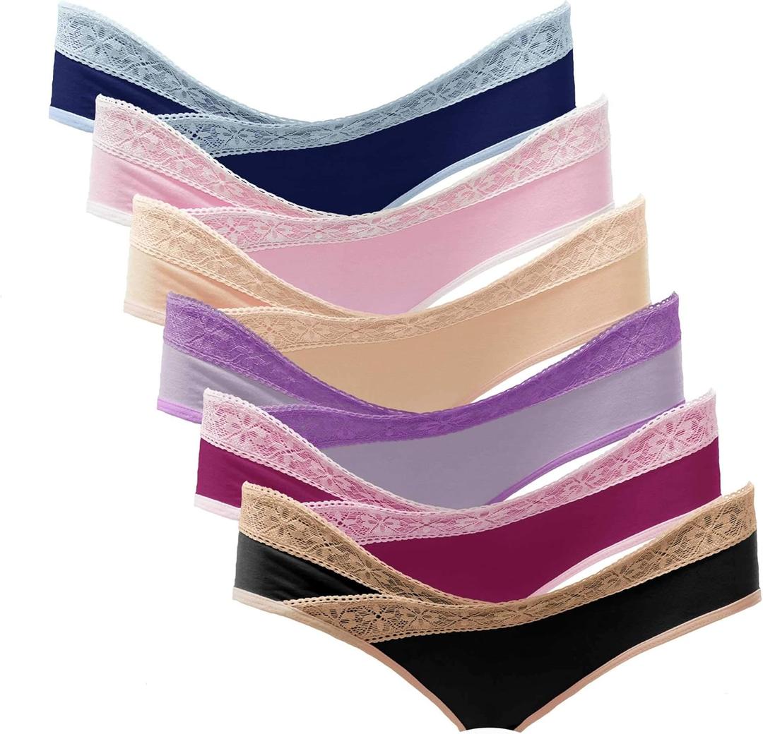 Intimate Portal Cotton Maternity Underwear Under the Bump Pregnancy Postpartum Bikini Panties
