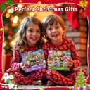 4 Packs Christmas 100 Piece Puzzles for Kids Ages 4-6 6-8 8-10, Snowman Dogs Cats Train Christmas Jigsaw Puzzles Kids Puzzles Ages 5-8, Xmas Gifts Stocking Stuffers for Boys Girls