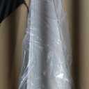 Muzata 16Pack 22 Drop Ceiling Tiles White Smooth Healthy PVC Ceiling Tiles 24x24 About 64sqft Waterproof Easy Drop-in Installation TBP0