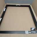 MCS Canvas Float Frames 24x30 Frame, Black Frame for Finished Canvases, Vertical & Horizontal Wall Hanging Large Frame with Adhesive for Canvas Paintings (1-Pack)