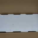 21 in. W x 4 in. H Engineered Stone Sidesplash for Bathroom Vanity Sink Top in Carrara White
