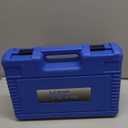 YSTOOL Hand Held Vacuum and Pressure Pump Brake Clutch Fluid Bleeder Tool Kit Oil Change Power Steering Fluid Bleeding Set with Pressure Gauge Jar Adapters for Auto Car Truck Motorcycle Use Blue Case