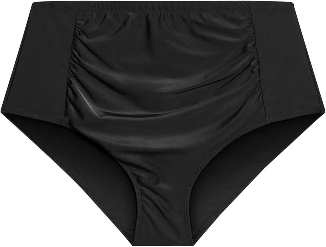 Avenue Women's Plus Size Hi Waist Swim Brief 16 Plus