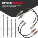 Oxygen Sensor for Toyota for Sienna 2017 2018 2019 2020 3.5L V6, for Toyota for Sienna O2 Sensor Upstream Downstream Set of 4, O2 Sensor Replacement 250-241180 250-241209 250-54007 250-54059