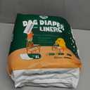 PAWPANG Disposable Dog Diaper Liners Booster Pads for Male & Female Dogs, 55ct, 5 Sizes Options, Doggie Diaper Inserts fit Most Types of Dog Diapers - Pet Belly Bands & Male Wraps (X-Large(55ct)) (Standard Pack)