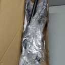 AOHHL Quad Walking Cane Foldable Adjustable Portable Stick Men & Women and Seniors - Lightweight & Sturdy with 4-Pronged Base for Extra Stability Balance,Self Standing Gifts for mom Dad (black1)