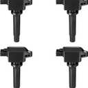 BDFHYK Ignition Coils Pack Compatible with Mazda 3 Sport 6 CX-3 CX-5 MX-5 Miata l4 2.0L 2.2L 2.5L Coil for UF656 UF805 UF656T C857 5C1894 1788527 COP574 48895 SKUF656T GN10625 PE0118100 Set of 4