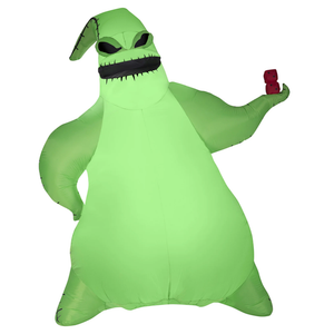Gemmy Giant Halloween Inflatable Oogie Boogie, 10.5 ft Tall, Multi