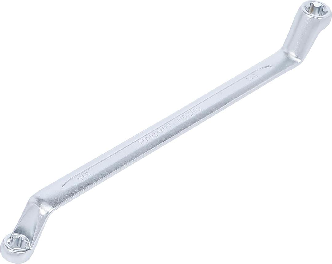 BGS 2281-10X12 | Double Ring Spanner with E-Type Ring Heads | offset | E10 x E12