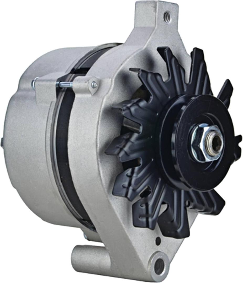 DB Electrical 400-14002 Alternator Compatible With/Replacement For Ford Car, Truck Older Models 60 Amp Ext. 3.3L 4.0L 5.0L 5.8L Regulator, Bronco Fairmont Galaxie Granada Ltd Maverick Mustang 1969-87