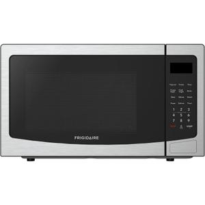 FRIGIDAIRE 1.1 Cu Ft Stainless Steel Countertop Microwave Oven, Multi Function, Programmable, 1000W, residential kitchen, Stainless