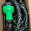 Garden Hose 50ft, Non-Expanding Flexible Hose with 10 Function Nozzle, Lightweight, Kink Free, Sturdy, Leak-Proof, Portable, Water Hose 50ft for Outdoor, Yard, Lawn, Car Wash and Camper Use