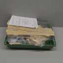 Cycodo 8 in 1 Acrylic Hamster Cage,2-Tier Dwarf Hamster Cage with Wooden Wheel & Hideout,Small Hamster Habitat with Accessories,Clear Pet Mice House(Green,14" L*10" W*11" H)