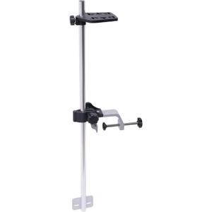 Portable Fish Finder Mount, Universal Fish Finder Bracket w/360 Adjustable Rotatable Transducer Pole Mount for Boat Canoes, Kayaks Fishing