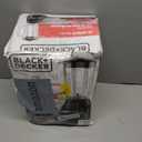 BLACK+DECKER Countertop Blender with 6-Cup Glass Jar, 10-Speed Settings, Black, BL2010BG