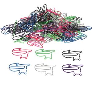 600 Pcs Cat Paper Clips Assorted Colors Animal Shaped Memo Clips Bookmark for Kids, Students, Teachers Cute Metal Paper Clips for Home, School, Office, The Storage Box Included
