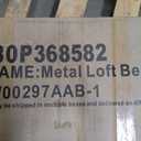 Bellemave Full Size Metal Loft Bed with L Shaped Desk and Wardrobe, Heavy Duty Loft Bed Frame with Storage Stairs, LED Loft Bed Frame with Charging Station & Safety Guard, Space Saving Loft Bed, Black