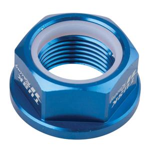 Tusk Nyloc Axle Nut M20 X 1.50 Blue Compatible with Yamaha YZ125/YZ250 1999-2025