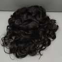 Mullet Wigs for men 80s Rock Wig Halloween Costume Fancy Party Accessories Wig (Sunglasses+Comb) (Black)