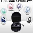 Headphone Case Compatible with JBL, Sony, Soundcore by Anker Q20/Q20i/Q30/Space One Pro, Bose, BERIBES, Skullcandy, KVIDIO, TOZO HT2 Headphones, for Home Office Travel Black