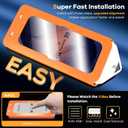 AACL 3-Pack for Samsung Galaxy S26 Ultra Screen Protector Tempered Glass, 9H Glass for S26 Ultra Screen Protector 5G, [Fast Alignment Tool] [Bubble Free] [6.9 Inch]