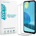 (2 Pack) Designed for Samsung Galaxy A14 5G Tempered Glass Screen Protector, Anti Scratch, Bubble Free ((Clear)Samsung A14 6.6-inch)