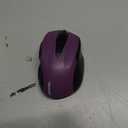 TECKNET Wireless Mouse, 2.4G Ergonomic Optical Mouse, Computer Mouse for Laptop, PC, Computer, Chromebook, Notebook, 6 Buttons, 24 Months Battery Life, 2600 DPI, 5 Adjustment Levels - Purple