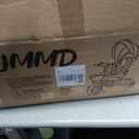 JMMD 7 in 1 Tricycle Stroller with Push Handle, Baby Trike with 360 Swivel Seat, Reclining Backrest, All-Terrain Wheels, Dual Brakes, Canopy & Storage, Gift for Kids 18 Months to 5 Years, Blue