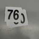 100 Pcs Table Numbers 1-100, Plastic Double Sided Table Number Cards, 4x3.7 Inch Number Signs for Wedding, Restaurant, Reception, Party, Anniversary, Event