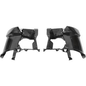 FZJDSD 1 pair Left and Right Fog Light Bracket 51117266197 51117266198 Compatible with BMW 328i 328i xDrive 335i 320i 320i xDrive 335i xDrive 328d 328d xDrive ActiveHybrid 3 M3 2012-2015