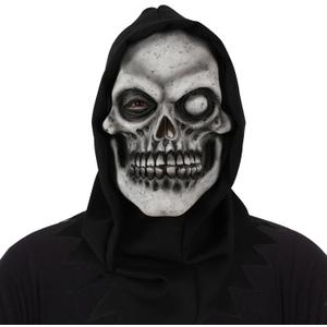 Pigmiss Halloween Skull Mask Scary Skeleton Ghost Full Face Mask Horror Demon Zombie Costume Party Cosplay Props for Adult