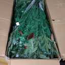 9 ft. Pre-Lit Snowy Artificial Christmas Tree Hinged Tree 11 Flash Modes with 780 Multi-Color Lights