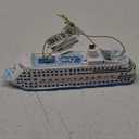 Kurt Adler Cruise Ship Resin Christmas Ornament