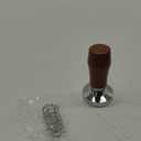 AORESAC Coffee Tamper 54mm, Spring-Loaded for Espresso Tamper Tool with 15lb/25lb/30lb Replacement Springs, Stainless Steel Ripple Base Tamper Barista Tools with Scale Mark