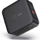 100W USB C Fast Charger, 3-Port GaN Wall Charger PD USB C and QC USB A Charger Adapter Super Fast Type C Charging for MacBook, iPad, iPhone 15 15 Pro, Galaxy S23 Ultra, Steam Deck, Dell XPS, Google