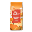 Tim Hortons Pumpkin Spice Medium Roast Ground Coffee, 100% Arabica, 12 oz Bag, Best By: 2027 MAY 04
