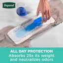 Depend FIT-FLEX Incontinence Underwear for Men, Maximum Absorbency, Disposable, S/M, Grey, 32 Count