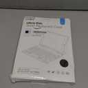 LAMA 2-in-1 Keyboard Case for iPad (A16) 11th Gen 2025/ iPad 10th Gen 10.9 inch 2022, Detachable Case with Keyboard for 10th/ (A16) 11th, 360 Rotatable Thin Slim Cover with Pen Holder, Black