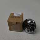 10-Mode High Pressure Shower Head Fixed Showerhead, Anti-Clogging Silicone Nozzles-Premium Quality Luxury Design(Luxury Polished Chrome) - 1-Min Install Easy Clean Adjustable Angles