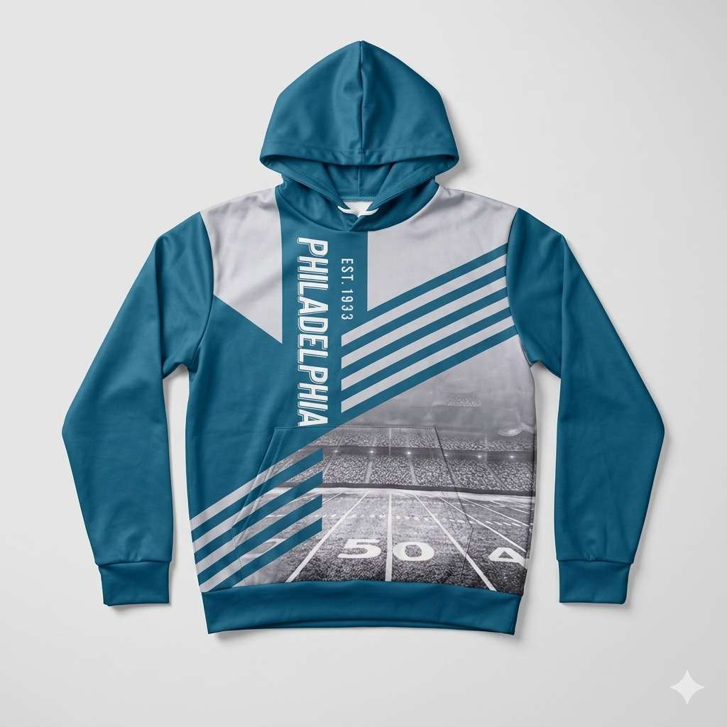 Men's American Football Philadelphia Jacket, Small