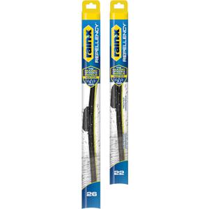 Rain-X 810356 Repellency Water Repellent Wiper Blades, 26" & 22" Windshield Wipers, All Weather Streak-Free for Enhanced Visibility w/Water Repellency Formula
