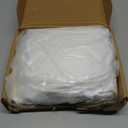 Amazon Basics Lightweight Super Soft, Wrinkle-Free, Breathable Microfiber 4-Piece Bed Sheet Set with 14-Inch Deep Pockets, Full, Bright White, Solid