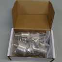 3 otters 15Piece Diamond Hole Saw Kit, (6mm-50mm / 1/4"-2") Glass & Tile Drill Bits, Ideal for Glass, Bottles, Pots, Marble, Granite Stone