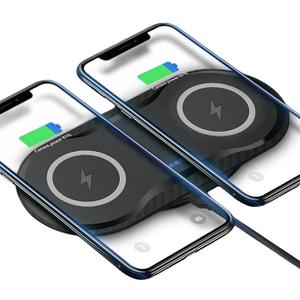 30Watt Dual Wireless Charging Pad for Multiple Devices, Dual 15W Charging Pad for iPhone 16/15/14/13/12/11/X,for Samsung Galaxy S25/S24/S23/S22/S21/S20/S10, and More. with USB-C Cable