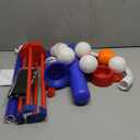 TOY Life 3-in-1 tBall Set for Kids 3-5, Adjustable Toddler T Ball Training Set with Bat, Toddler Baseball Set Semi-Automatic Launcher, Hanging Tee, Soft & Dog Play Balls, Fun Sports Set for Ages 3+