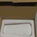 Ceramic Vase for Home Decor,COPOTEA 8 Inch White Flowers Vase, Modern Cylinder Vase for Centerpieces Entryway Shelf Living Room Table Decor