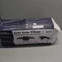 Side Sleeper Pillow with Arm Hole, Upgraded Height Arm Pillow for Larger Frames, Shoulder Relief System, Premium Memory Foam, Suitable for Side, Back and Stomach Sleepers - Grey (7.1 In Height)