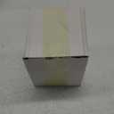 DNIENKGE Airtight glass jar storage container with bamboo lid Set of 1, wide mouth, leak-proof, With a spoon, can be used for coffee beans, tea leaves, grains, dried fruits, etc (Middle)